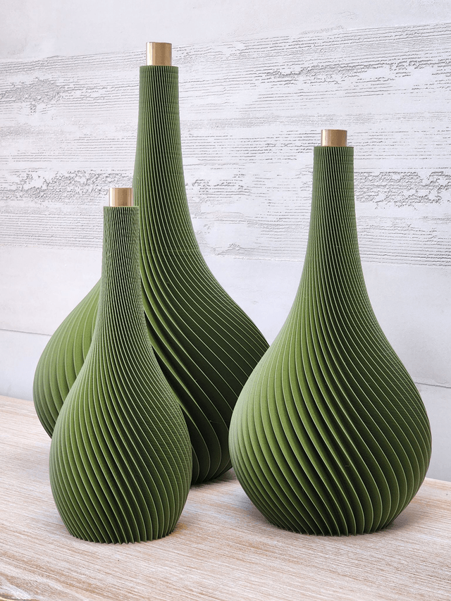 Vases ELIXIR - Christmas green